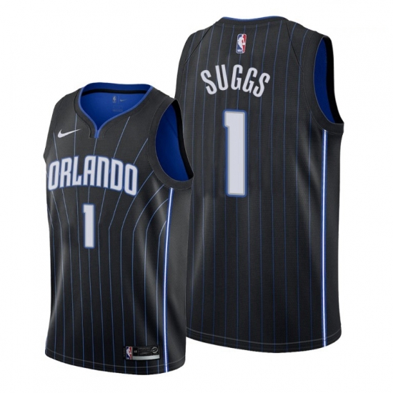 Men Orlando Magic 1 Jalen Suggs Black NBA Swingman Statement Edition Jersey Men Orlando Magic 1 Jalen Suggs Black NBA Swingman Statement Edition Jersey