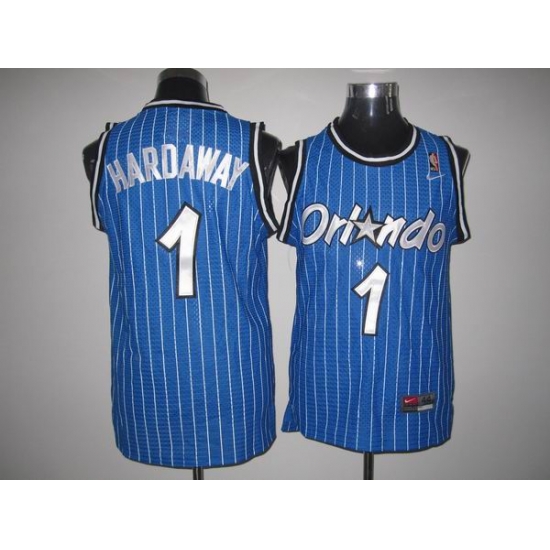 Men Orlando Magic 1 Penny Hardaway Blue Throwback NBA Stitched Jersey Men Orlando Magic 1 Penny Hardaway Blue Throwback NBA Stitched Jersey