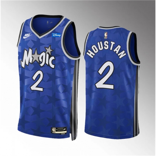 Men Orlando Magic 2 Caleb Houstan Blue 2023 24 Classic Edition Stitched Basketball Jersey Men Orlando Magic 2 Caleb Houstan Blue 2023 24 Classic Edition Stitched Basketball Jersey