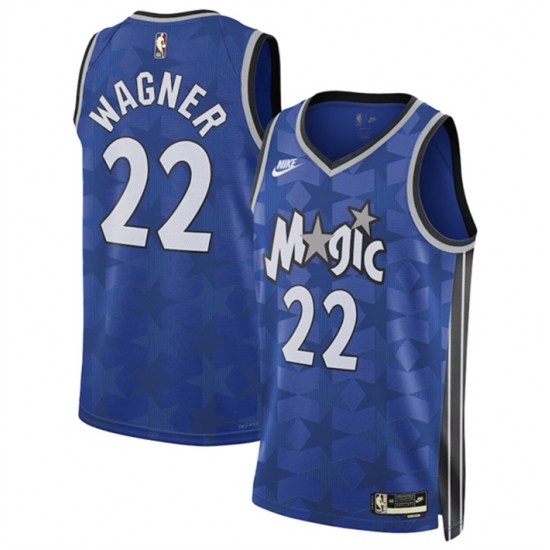 Men Orlando Magic 22 Franz Wagner Blue 2023 24 Classic Edition Stitched Basketball Jersey Men Orlando Magic 22 Franz Wagner Blue 2023 24 Classic Edition Stitched Basketball Jersey