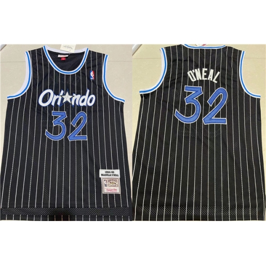 Men Orlando Magic 32 Shaquille O 27Neal Black Stitched Jersey Men Orlando Magic 32 Shaquille O 27Neal Black Stitched Jersey