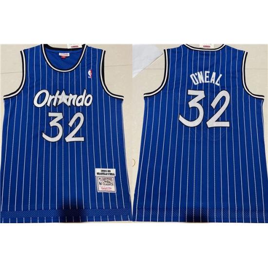 Men Orlando Magic 32 Shaquille O 27Neal Blue Stitched Jersey Men Orlando Magic 32 Shaquille O 27Neal Blue Stitched Jersey