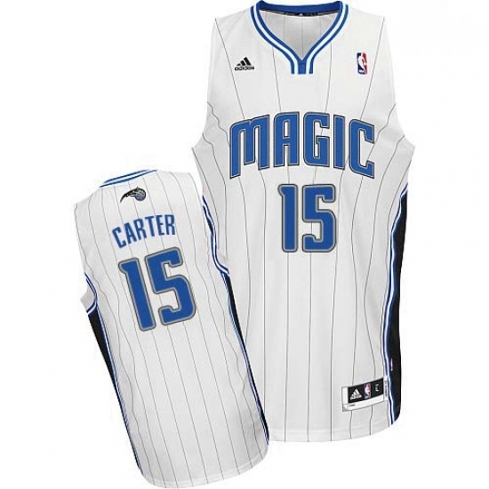 Mens Adidas Orlando Magic 15 Vince Carter Swingman White Home NBA Jersey Mens Adidas Orlando Magic 15 Vince Carter Swingman White Home NBA Jersey