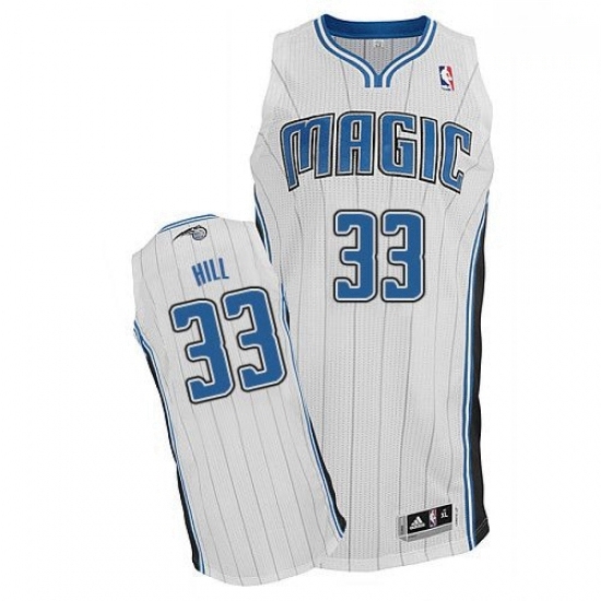 Mens Adidas Orlando Magic 33 Grant Hill Authentic White Home NBA Jersey Mens Adidas Orlando Magic 33 Grant Hill Authentic White Home NBA Jersey
