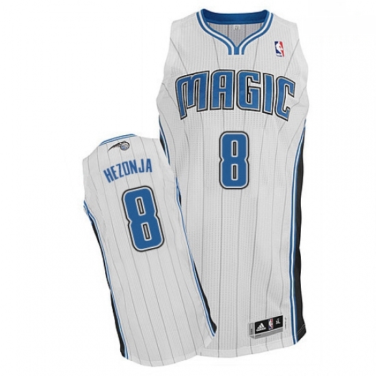 Mens Adidas Orlando Magic 8 Mario Hezonja Authentic White Home NBA Jersey Mens Adidas Orlando Magic 8 Mario Hezonja Authentic White Home NBA Jersey