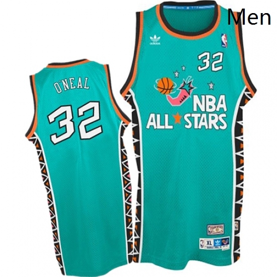 Mens Mitchell and Ness Orlando Magic 32 Shaquille ONeal Swingman Light Blue 1996 All Star Throwback NBA Jersey Mens Mitchell and Ness Orlando Magic 32 Shaquille ONeal Swingman Light Blue 1996 All Star Throwback NBA Jersey