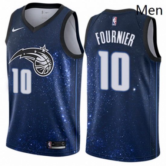 Mens Nike Orlando Magic 10 Evan Fournier Swingman Blue NBA Jersey City Edition Mens Nike Orlando Magic 10 Evan Fournier Swingman Blue NBA Jersey City Edition