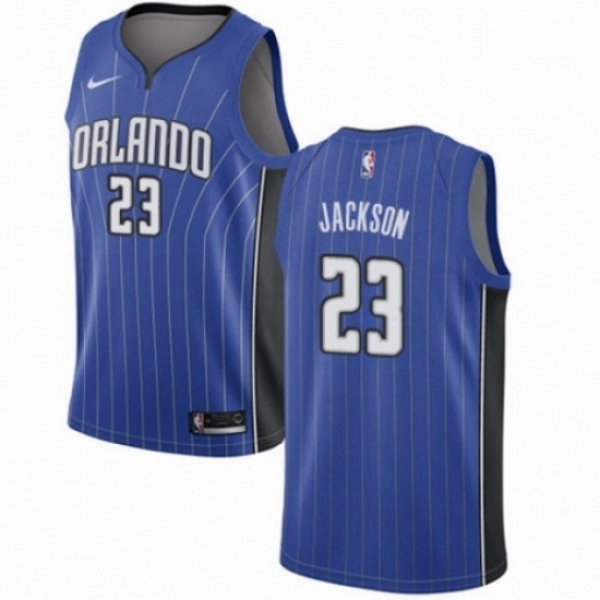 Mens Nike Orlando Magic 23 Justin Jackson Swingman Royal Blue NBA Jersey Icon Edition Mens Nike Orlando Magic 23 Justin Jackson Swingman Royal Blue NBA Jersey Icon Edition