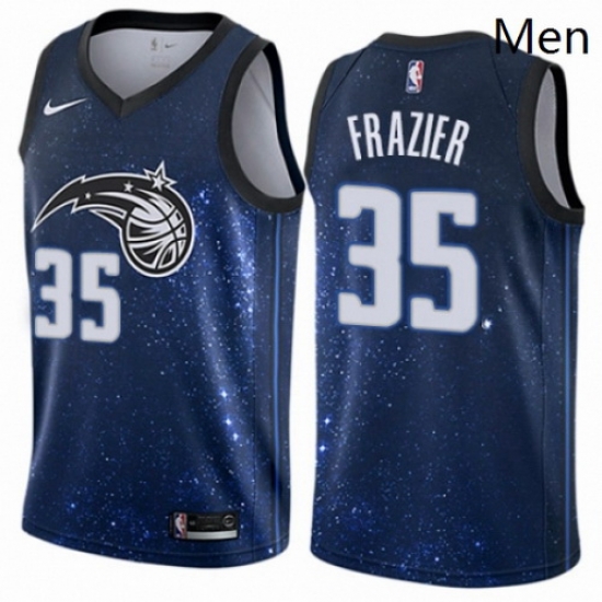 Mens Nike Orlando Magic 35 Melvin Frazier Swingman Blue NBA Jersey City Edition Mens Nike Orlando Magic 35 Melvin Frazier Swingman Blue NBA Jersey City Edition