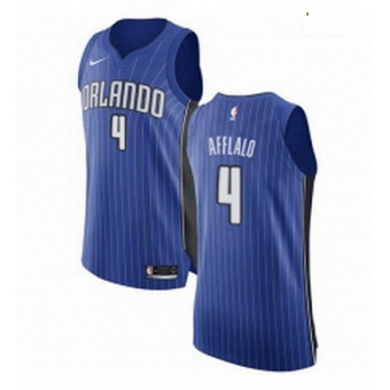 Mens Nike Orlando Magic 4 Arron Afflalo Authentic Royal Blue Road NBA Jersey Icon Edition Mens Nike Orlando Magic 4 Arron Afflalo Authentic Royal Blue Road NBA Jersey Icon Edition