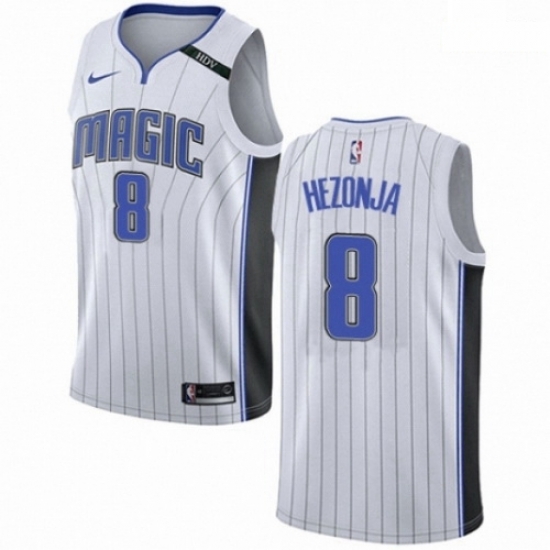 Mens Nike Orlando Magic 8 Mario Hezonja Swingman NBA Jersey Association Edition Mens Nike Orlando Magic 8 Mario Hezonja Swingman NBA Jersey Association Edition