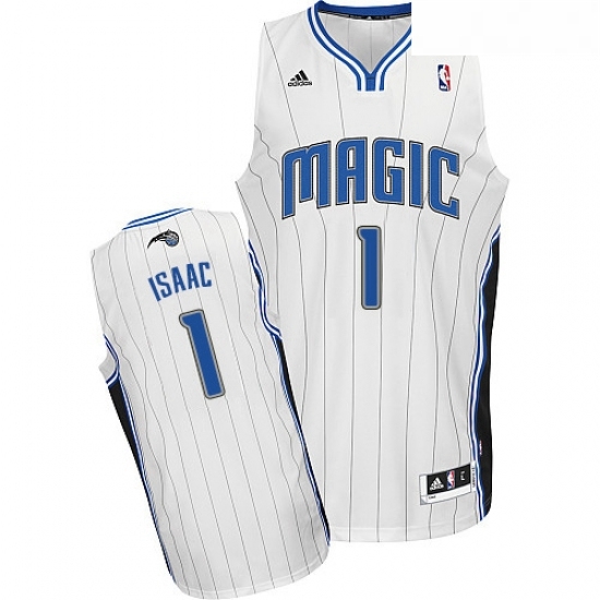 Womens Adidas Orlando Magic 1 Jonathan Isaac Swingman White Home NBA Jersey Womens Adidas Orlando Magic 1 Jonathan Isaac Swingman White Home NBA Jersey