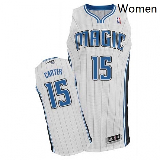 Womens Adidas Orlando Magic 15 Vince Carter Authentic White Home NBA Jersey Womens Adidas Orlando Magic 15 Vince Carter Authentic White Home NBA Jersey