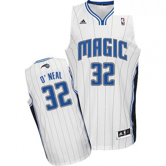 Womens Adidas Orlando Magic 32 Shaquille ONeal Swingman White Home NBA Jersey Womens Adidas Orlando Magic 32 Shaquille ONeal Swingman White Home NBA Jersey