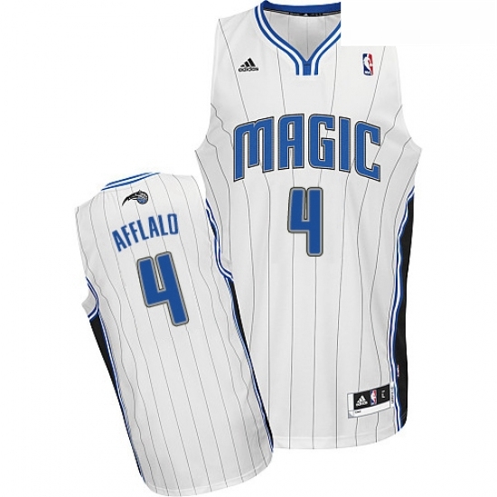 Womens Adidas Orlando Magic 4 Arron Afflalo Swingman White Home NBA Jersey Womens Adidas Orlando Magic 4 Arron Afflalo Swingman White Home NBA Jersey