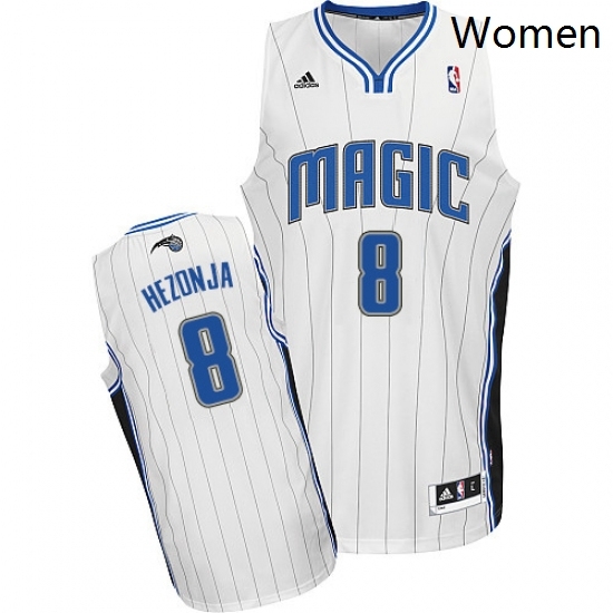 Womens Adidas Orlando Magic 8 Mario Hezonja Swingman White Home NBA Jersey Womens Adidas Orlando Magic 8 Mario Hezonja Swingman White Home NBA Jersey