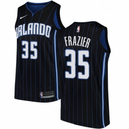 Womens Nike Orlando Magic 35 Melvin Frazier Swingman Black NBA Jersey Statement Edition Womens Nike Orlando Magic 35 Melvin Frazier Swingman Black NBA Jersey Statement Edition