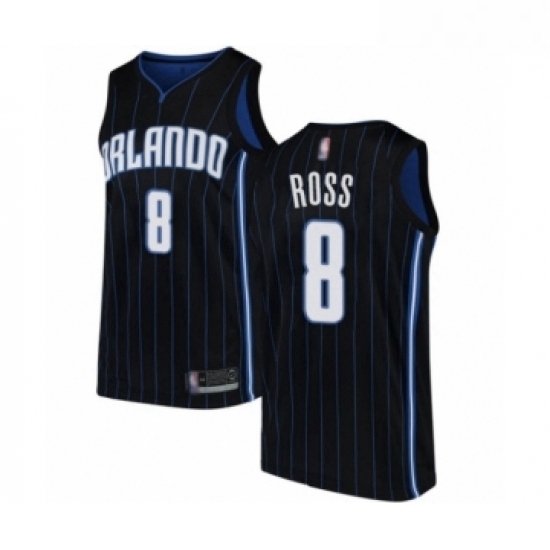 Womens Orlando Magic 8 Terrence Ross Swingman Black Basketball Jersey Statement Edition Womens Orlando Magic 8 Terrence Ross Swingman Black Basketball Jersey Statement Edition