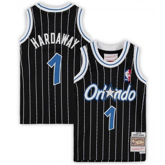 Toddler Orlando Magic 1 Penny Hardaway Black NBA Stitched Jersey Toddler Orlando Magic 1 Penny Hardaway Black NBA Stitched Jersey