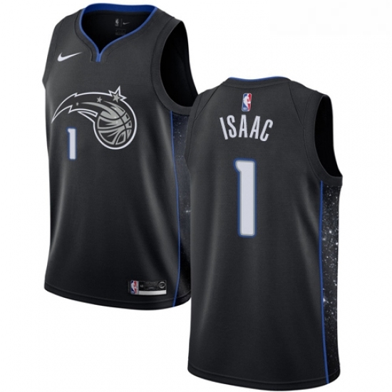 Youth Nike Orlando Magic 1 Jonathan Isaac Swingman Black NBA Jersey City Edition Youth Nike Orlando Magic 1 Jonathan Isaac Swingman Black NBA Jersey City Edition