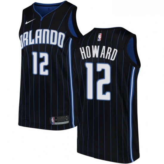 Youth Nike Orlando Magic 12 Dwight Howard Authentic Black Alternate NBA Jersey Statement Edition Youth Nike Orlando Magic 12 Dwight Howard Authentic Black Alternate NBA Jersey Statement Edition