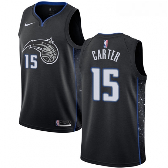 Youth Nike Orlando Magic 15 Vince Carter Swingman Black NBA Jersey City Edition Youth Nike Orlando Magic 15 Vince Carter Swingman Black NBA Jersey City Edition