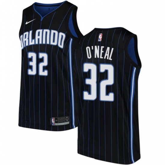 Youth Nike Orlando Magic 32 Shaquille ONeal Swingman Black Alternate NBA Jersey Statement Edition Youth Nike Orlando Magic 32 Shaquille ONeal Swingman Black Alternate NBA Jersey Statement Edition
