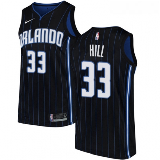 Youth Nike Orlando Magic 33 Grant Hill Authentic Black Alternate NBA Jersey Statement Edition Youth Nike Orlando Magic 33 Grant Hill Authentic Black Alternate NBA Jersey Statement Edition