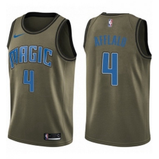 Youth Nike Orlando Magic 4 Arron Afflalo Swingman Green Salute to Service NBA Jersey Youth Nike Orlando Magic 4 Arron Afflalo Swingman Green Salute to Service NBA Jersey
