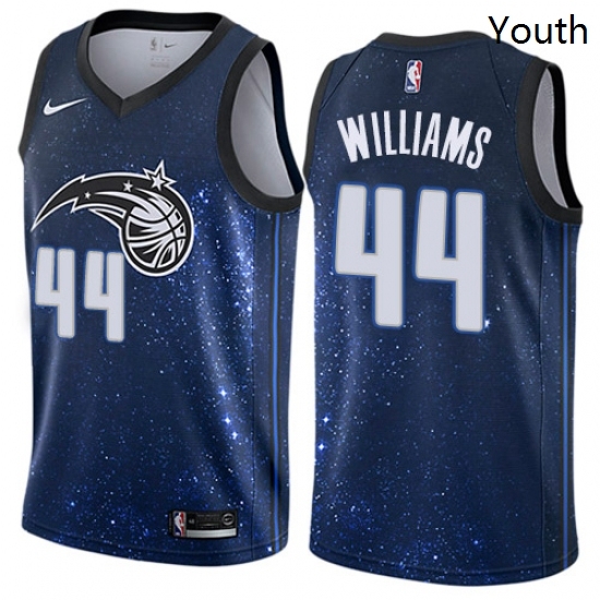 Youth Nike Orlando Magic 44 Jason Williams Swingman Blue NBA Jersey City Edition Youth Nike Orlando Magic 44 Jason Williams Swingman Blue NBA Jersey City Edition