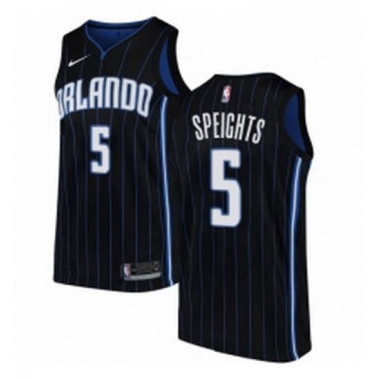 Youth Nike Orlando Magic 5 Marreese Speights Swingman Black Alternate NBA Jersey Statement Edition Youth Nike Orlando Magic 5 Marreese Speights Swingman Black Alternate NBA Jersey Statement Edition