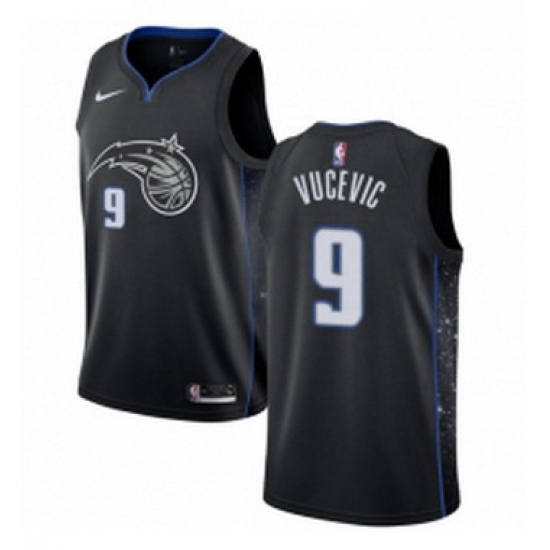 Youth Nike Orlando Magic 9 Nikola Vucevic Swingman Black NBA Jersey City Edition Youth Nike Orlando Magic 9 Nikola Vucevic Swingman Black NBA Jersey City Edition