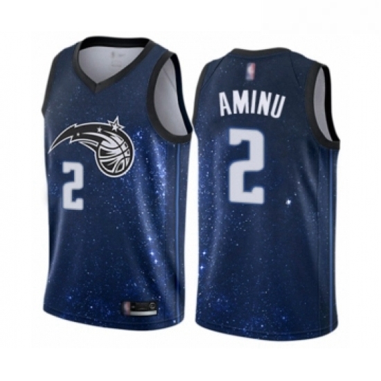 Youth Orlando Magic 2 Al Farouq Aminu Swingman Blue Basketball Jersey City Edition Youth Orlando Magic 2 Al Farouq Aminu Swingman Blue Basketball Jersey City Edition