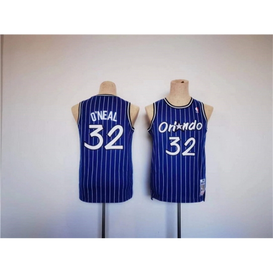 Youth Orlando Magic 2332 Shaquille O 27Neal Blue Throwback Stitched Jersey Youth Orlando Magic 2332 Shaquille O 27Neal Blue Throwback Stitched Jersey