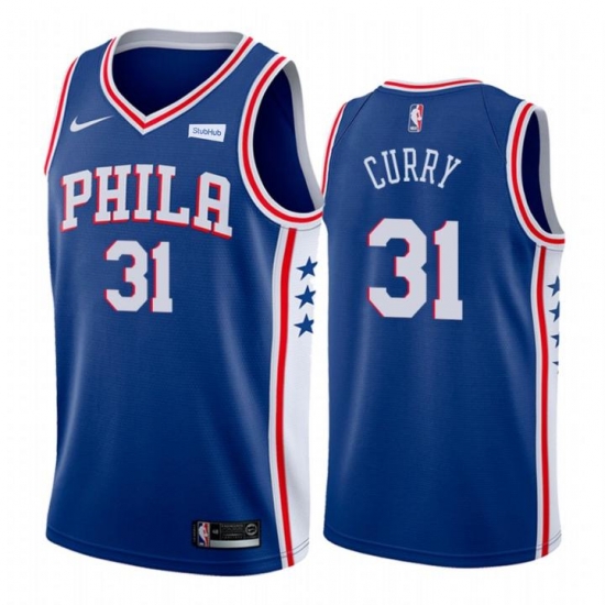 Nike Philadelphia 76ers 31 Seth Curry Blue NBA Swingman Icon Edition Jersey Nike Philadelphia 76ers 31 Seth Curry Blue NBA Swingman Icon Edition Jersey