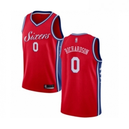 Youth Philadelphia 76ers 0 Josh Richardson Swingman Red Basketball Jersey Statement Edition Youth Philadelphia 76ers 0 Josh Richardson Swingman Red Basketball Jersey Statement Edition