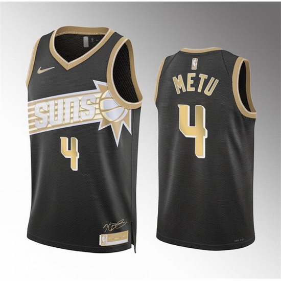 Men Phoenix Suns 4 Chimezie Metu Black 2024 Select Series Stitched Basketball Jersey Men Phoenix Suns 4 Chimezie Metu Black 2024 Select Series Stitched Basketball Jersey