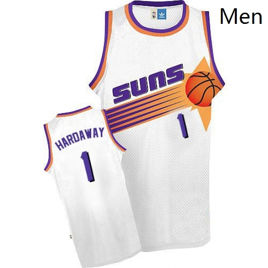Mens Adidas Phoenix Suns 1 Penny Hardaway Authentic White Throwback NBA Jersey Mens Adidas Phoenix Suns 1 Penny Hardaway Authentic White Throwback NBA Jersey