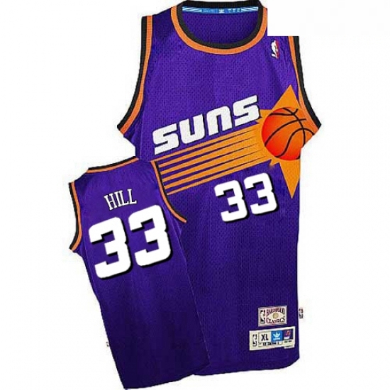 Mens Adidas Phoenix Suns 33 Grant Hill Authentic Purple Throwback NBA Jersey Mens Adidas Phoenix Suns 33 Grant Hill Authentic Purple Throwback NBA Jersey