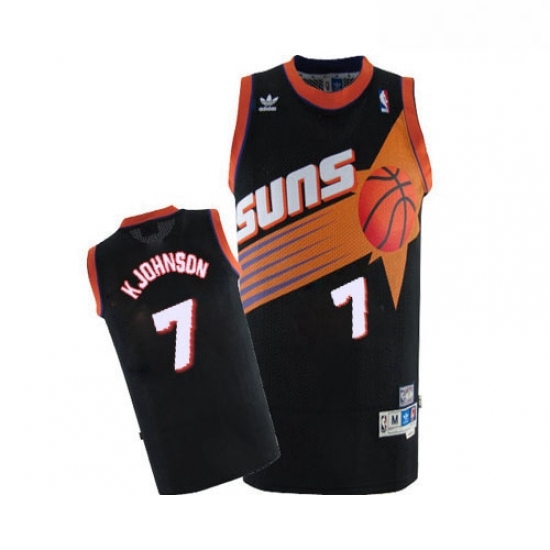 Mens Adidas Phoenix Suns 7 Kevin Johnson Swingman Black Throwback NBA Jersey Mens Adidas Phoenix Suns 7 Kevin Johnson Swingman Black Throwback NBA Jersey