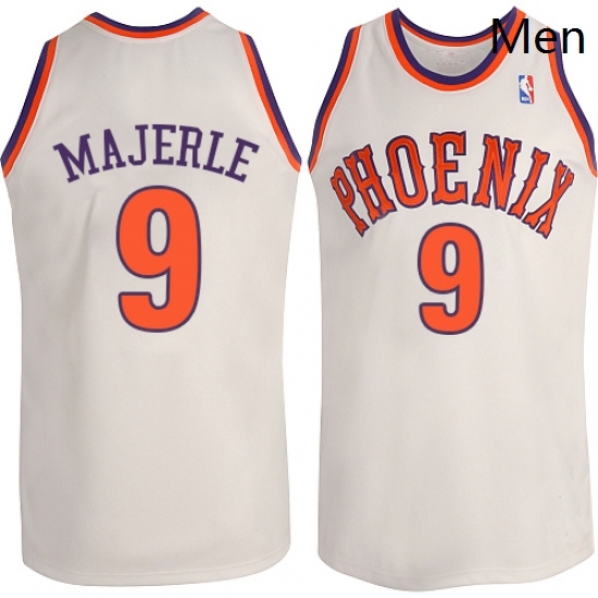 Mens Adidas Phoenix Suns 9 Dan Majerle Authentic White New Throwback NBA Jersey Mens Adidas Phoenix Suns 9 Dan Majerle Authentic White New Throwback NBA Jersey