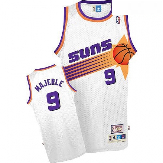 Mens Adidas Phoenix Suns 9 Dan Majerle Authentic White Throwback NBA Jersey Mens Adidas Phoenix Suns 9 Dan Majerle Authentic White Throwback NBA Jersey