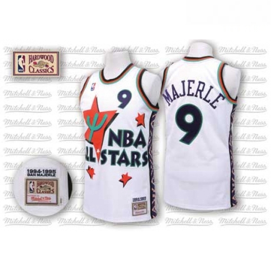Mens Adidas Phoenix Suns 9 Dan Majerle Swingman White 1995 All Star Throwback NBA Jersey Mens Adidas Phoenix Suns 9 Dan Majerle Swingman White 1995 All Star Throwback NBA Jersey