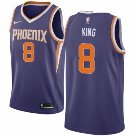 Mens Nike Phoenix Suns 8 George King Swingman Purple NBA Jersey Icon Edition Mens Nike Phoenix Suns 8 George King Swingman Purple NBA Jersey Icon Edition