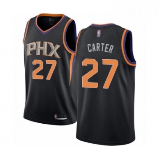 Mens Phoenix Suns 27 Jevon Carter Authentic Black Basketball Jersey Statement Edition Mens Phoenix Suns 27 Jevon Carter Authentic Black Basketball Jersey Statement Edition