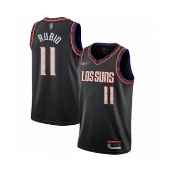 Suns 11 Ricky Rubio Black Basketball Swingman City Edition 2019 20 Jersey Suns 11 Ricky Rubio Black Basketball Swingman City Edition 2019 20 Jersey
