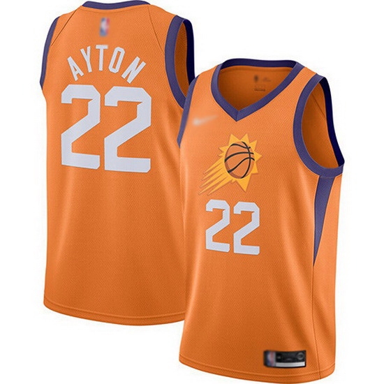 Suns 22 Deandre Ayton Orange Basketball Swingman Statement Edition 2019 2020 Jersey Suns 22 Deandre Ayton Orange Basketball Swingman Statement Edition 2019 2020 Jersey