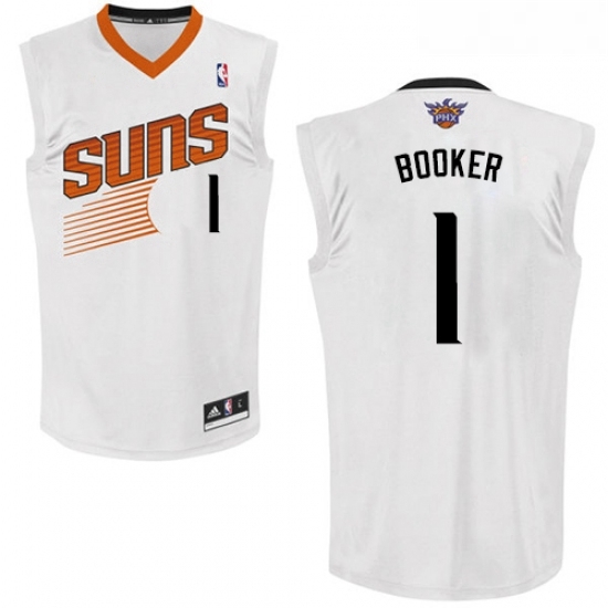 Womens Adidas Phoenix Suns 1 Devin Booker Swingman White Home NBA Jersey Womens Adidas Phoenix Suns 1 Devin Booker Swingman White Home NBA Jersey