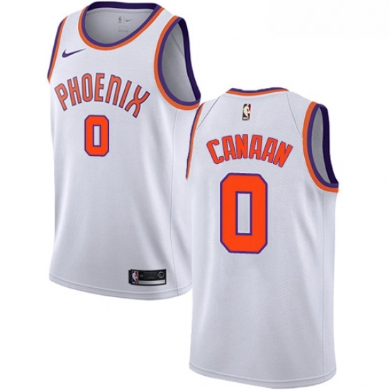 Womens Nike Phoenix Suns 0 Isaiah Canaan Swingman White NBA Jersey Association Edition Womens Nike Phoenix Suns 0 Isaiah Canaan Swingman White NBA Jersey Association Edition