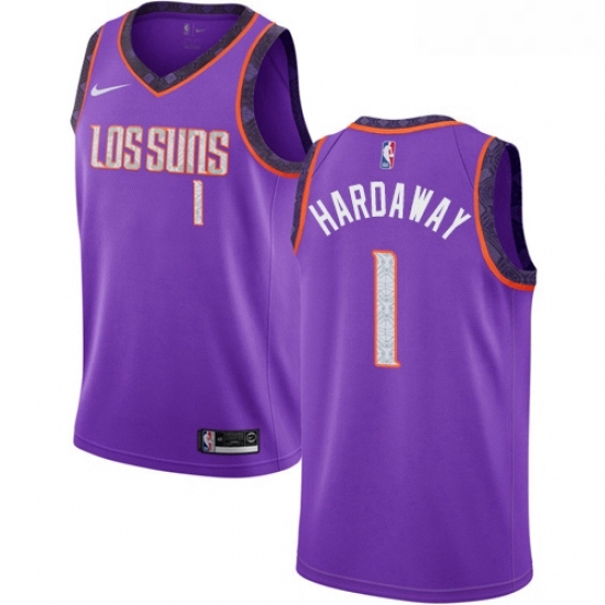 Womens Nike Phoenix Suns 1 Penny Hardaway Swingman Purple NBA Jersey 2018 19 City Edition Womens Nike Phoenix Suns 1 Penny Hardaway Swingman Purple NBA Jersey 2018 19 City Edition
